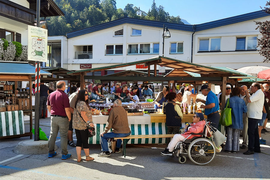 Bauernmarkt in Brixlegg