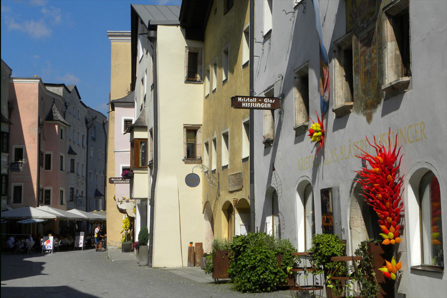 Fußgängerzone in Rattenberg